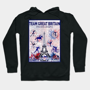 Team Great Britain - Paris 2024 (Version 2) Hoodie